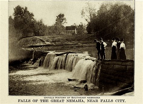 nemaha falls watermark untold history  southeast nebraska