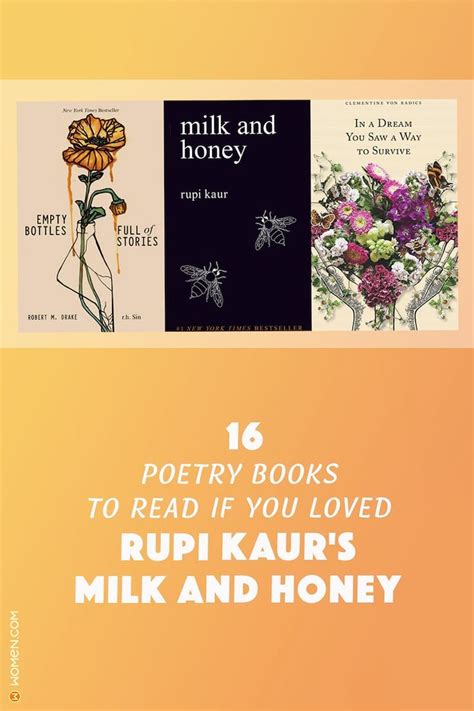 16 Poetry Books To Read If You Loved Rupi Kaur S Milk And Honey Milk