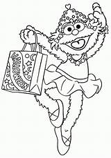Coloring Printable Pages Abby Cadabby Street Sesame Popular sketch template