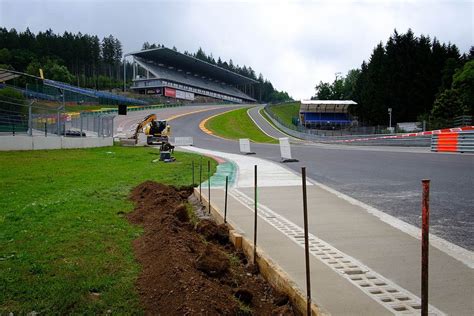 eau rouge remains flat     faster revamped spa