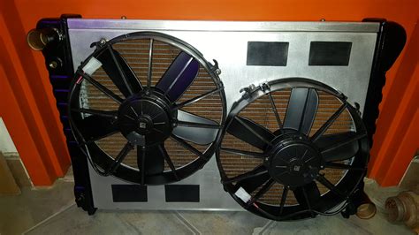 spal performance electric fans    motor mission machine  radiator