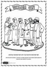 Coloring Pages Shabbat Torah Getcolorings Print Color Getdrawings Printable sketch template