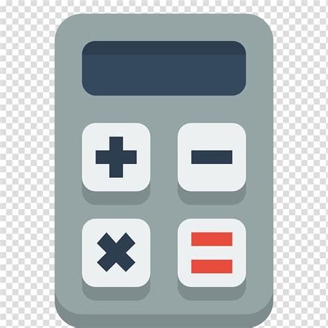 gray calculator illustration brand logo font calculator transparent background png clipart