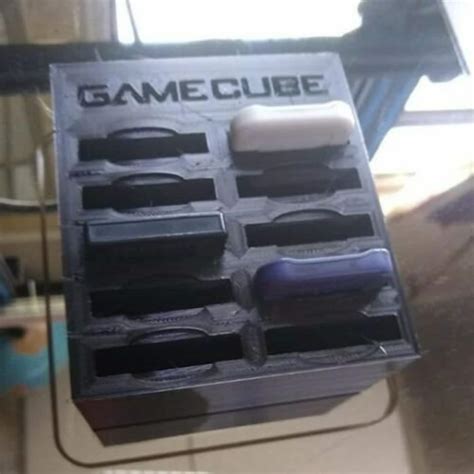 gamecube memory card  slot holder etsy