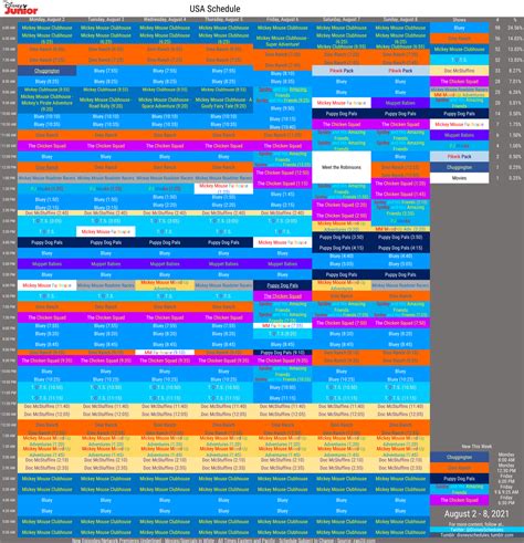 disney schedule thread  archive heres disney xd usas schedule   week