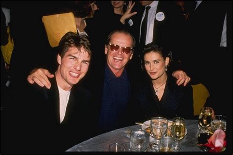 Tom Cruise Jack Nicholson And Demi Moore In Cheryl Shuman