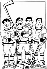 Hockey Team Coloring Pages Sports Teams Color Printable Clipart Popular Supercoloring Sport Coloringhome Categories sketch template