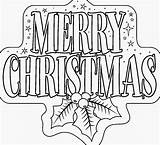 Christmas Coloring Pages Holiday Merry Printable Kids Book Good Clip Clipart Cards Filminspector Luck Shopping sketch template