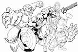 Avengers Vingadores Mewarnai Coloring Heroes Hulk Infinity Colorironline sketch template