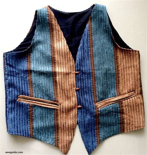 simple vest  pattern sewguide