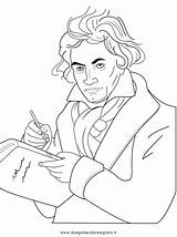 Beethoven Pages Disegno Colorare Misti Coloringpagesforadult Disegnidacoloraregratis sketch template