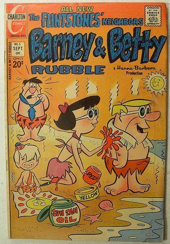 1973 Flintstones Barney And Betty Rubble Vintage Comics