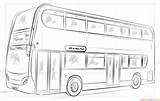 Bus Decker Double Coloring Draw Drawing Pages Step Tour Printable Colouring Public Supercoloring Drawings Super Kids Games Civilian Tracing sketch template
