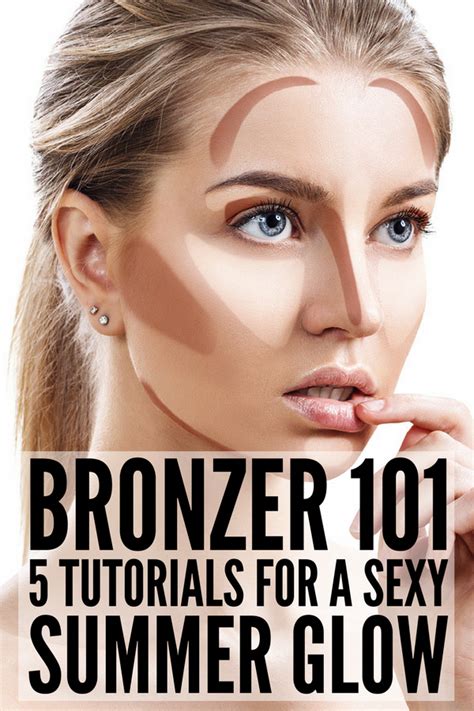 how to use bronzer 5 step by step tutorials to teach you how to apply