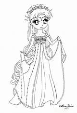 Mewarnai Serenity Licieoic Queen Dxf sketch template