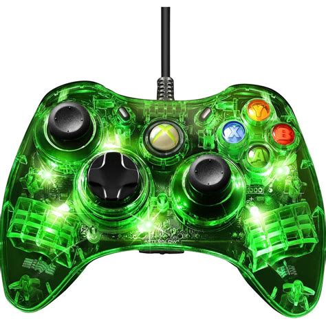 pdp afterglow wired controller  xbox  green walmartcom