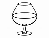 Copa Bicchiere Alcoholicas Copas Dibujar Colorir Copo Vinho Acolore sketch template