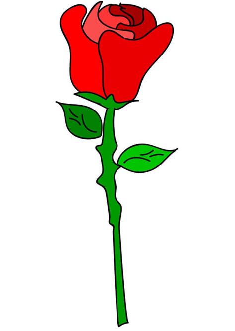 top  imagen dibujos de rosas rojas  imprimir thptletrongtaneduvn