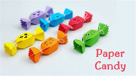 easy mini paper candy paper craft paper crafts