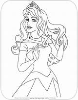 Sleeping Disneyclips Princess Colorir sketch template