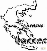 Greece Coloring Pages Ancient Map Greek Flag Printable Drawing Pottery Color Outline Getcolorings Getdrawings Supercoloring Choose Board Colorings sketch template
