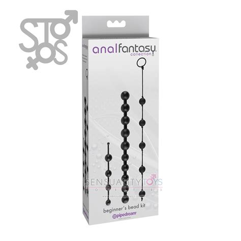 Pd4643 23 Anal Fantasy Collection Beginners Bead Kit – Black