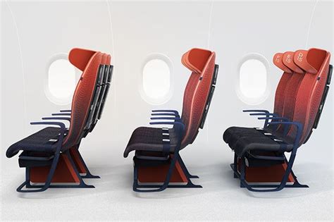 economy plane seats adapt   body   control  mirror