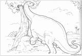 Pages Brachiosaurus Dinosaur Coloring Color Online Adults sketch template