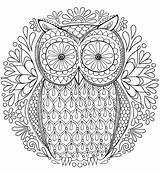 Colouring Adult Pages Printables Fun Coloring Adults Printable Easy Print Color Simple Book Colour Abstract Blank Designs Owl Creative Pdf sketch template