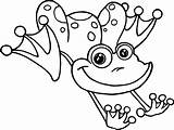 Frog Coloring Jumping Pages Wecoloringpage Heart Animal Getdrawings Adults sketch template