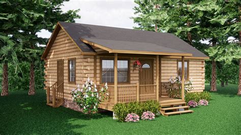 miniature log cabin homes