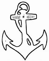 Anchor Drawing Boat Getdrawings sketch template