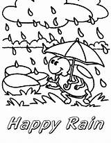 Kolorowanki Deszcz Dzieci Umbrella Monsoon Bestcoloringpagesforkids Template sketch template