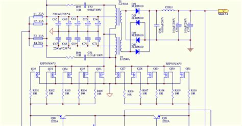circuit diagram  inverter full schematics  pcb