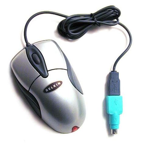 belkin fe opt optical scrolling mouse  embedded optical detector  buttons  hot keys