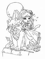 Coloring Gargoyle Jadedragonne Pages Deviantart Dragonne Ghost Jade Halloween Adult Drawings Adults Fairy Book Colouring Cute Sheets Fairies Template Stamps sketch template