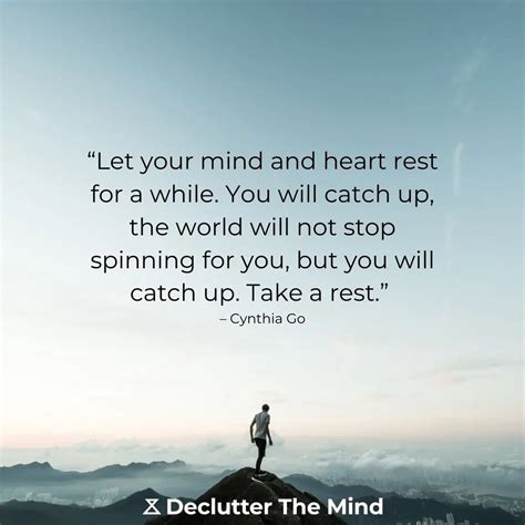 anxiety quotes    feel calmer declutter  mind