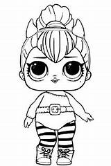 Lol Pages Colouring Doll Lids Siobhan Little sketch template