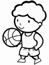 Basketball Coloring Pages Sports Clipart Balls Clip Cliparts Basket Kids Line Animated Book Print Library Advertisement Coloringpages1001 Gif Basketbal sketch template