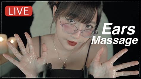 [live] Asmr Ears Massage For You นวดและเกาหูเน้นๆ 👂🏻💦 Youtube