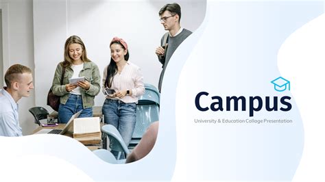 campus university education college students powerpoint template