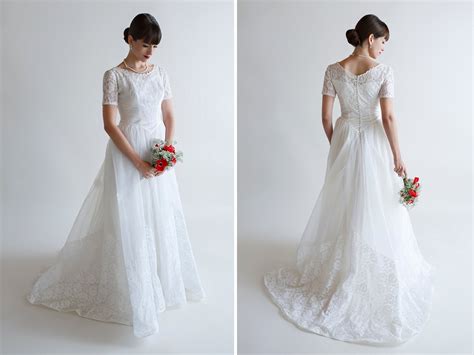 beautiful vintage wedding dresses from beloved vintage