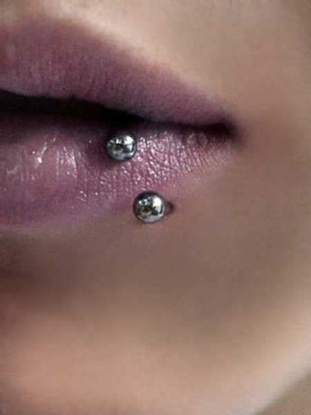 piercing na boca fotos modelos cuidados joias imagens