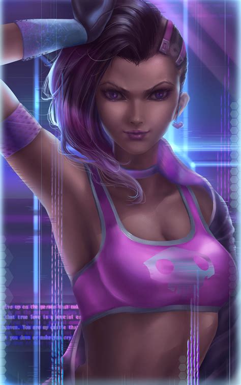 overwatch sombra by hongagany sombra overwatch black and white face