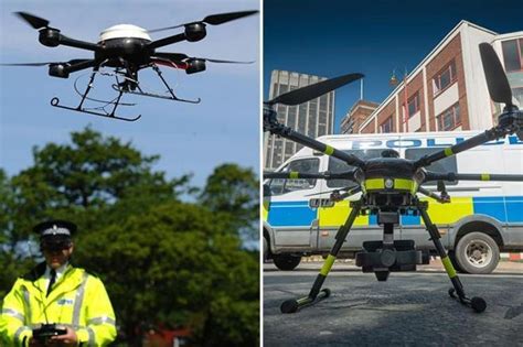 police   drones  follow  home   pictures   tech deployed  tackle anti