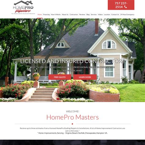 official home improvements homepro remodeler contractor archived