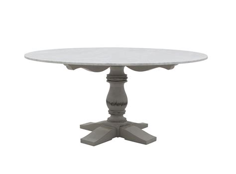 runder tisch im klassischen stil marmorplatte idfdesign