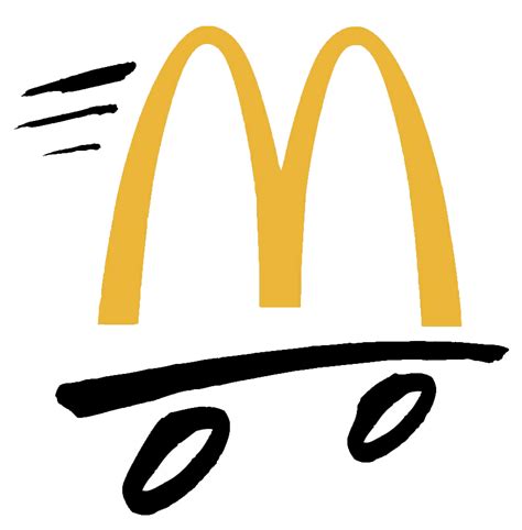 mcdonalds drive  logo  coolteon  deviantart