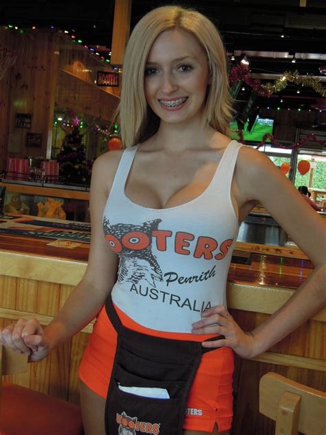 this hooters girl with braces serves up the opposite of