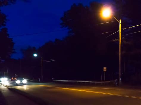 led street lights grows   concerns  blue light  boston globe